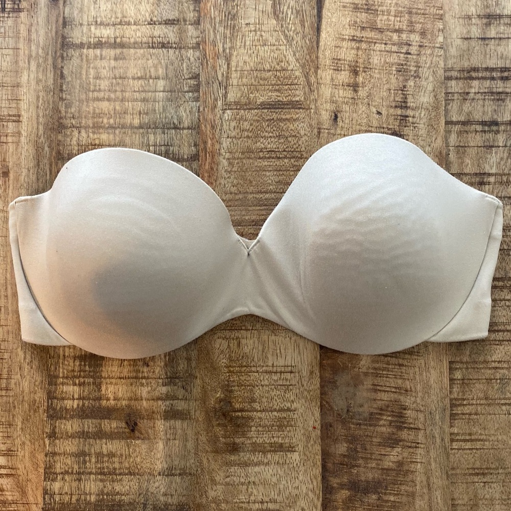 Maidenform push up strapless bra